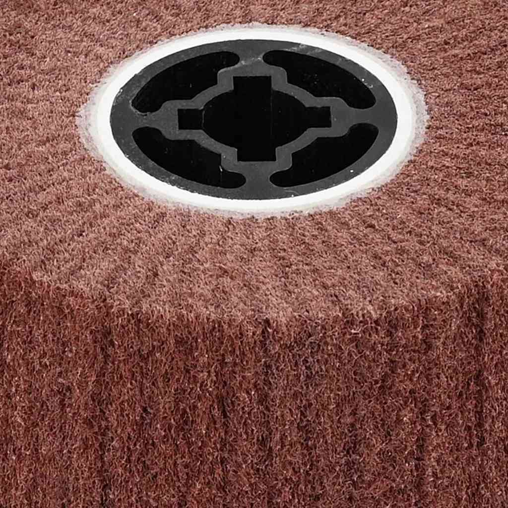 Brusni valjci 3 pcs Smeđa 12 x 12 x 10 cm Sintetička vlakna