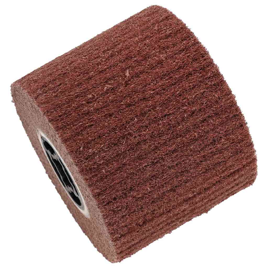 Brusni valjci 3 pcs Smeđa 12 x 12 x 10 cm Sintetička vlakna