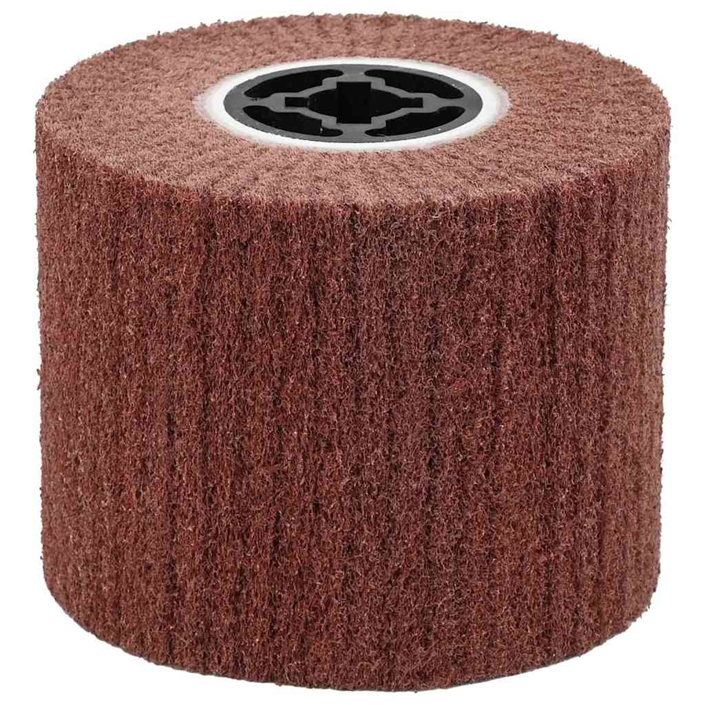 Brusni valjci 3 pcs Smeđa 12 x 12 x 10 cm Sintetička vlakna