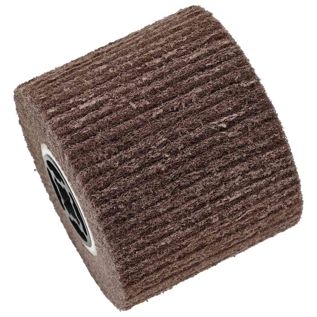 Brusni valjci 3 pcs Smeđa 12 x 12 x 10 cm Sintetička vlakna