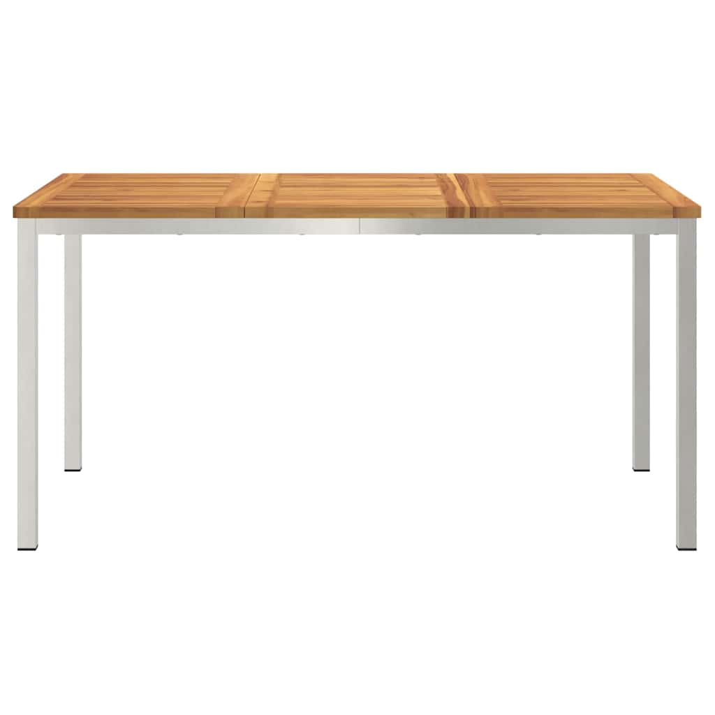 TrpezarijskiStol Smeđa 150 x 90 x 75 cm Čvrsto drvo akacije
