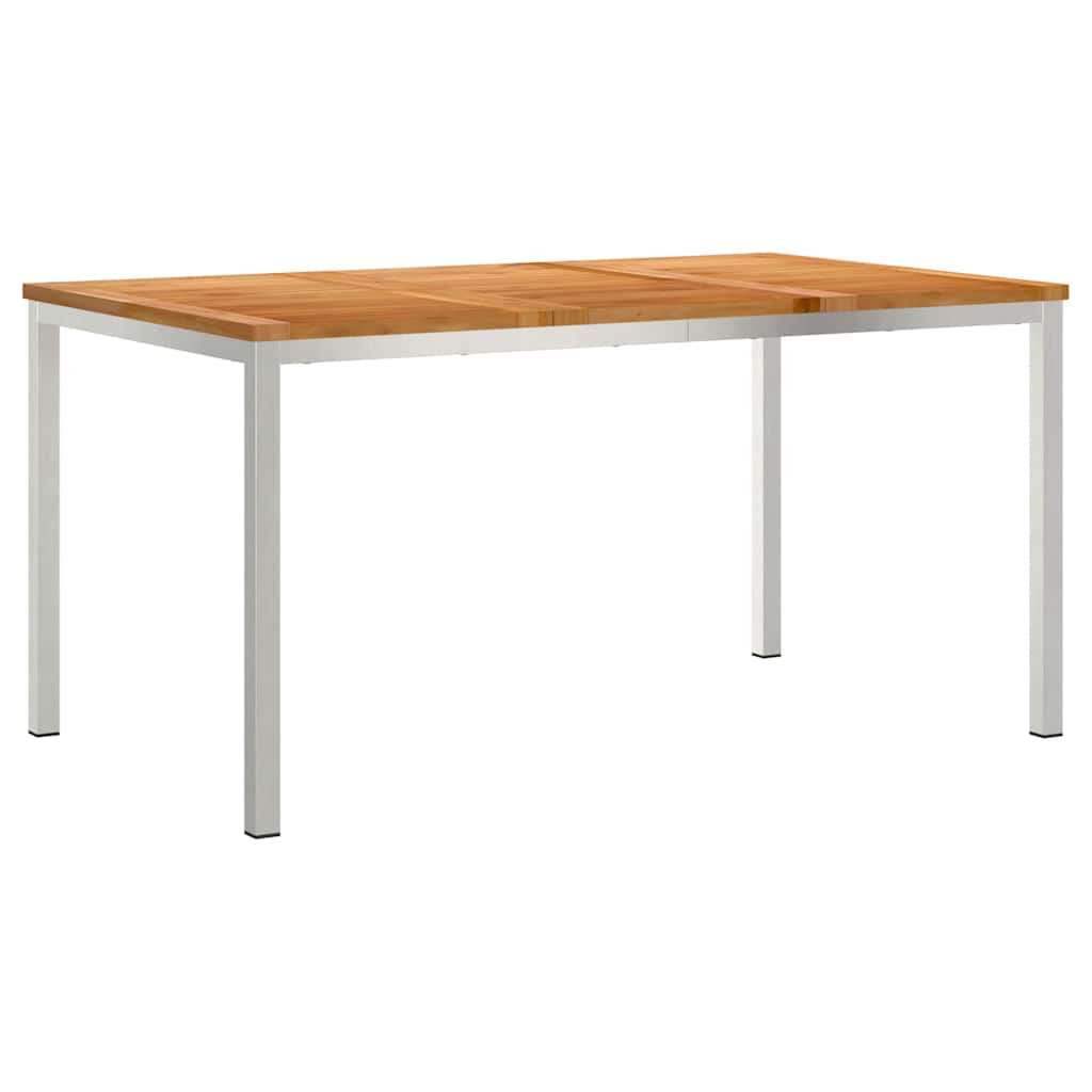 TrpezarijskiStol Smeđa 150 x 90 x 75 cm Čvrsto teak drvo