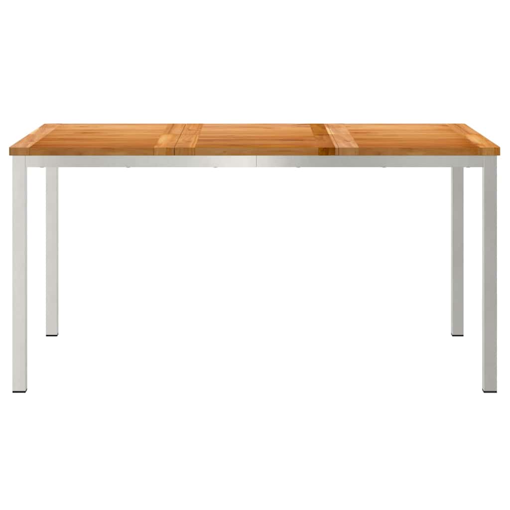 TrpezarijskiStol Smeđa 150 x 90 x 75 cm Čvrsto teak drvo