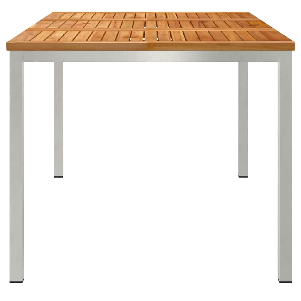TrpezarijskiStol Smeđa 150 x 90 x 75 cm Čvrsto teak drvo