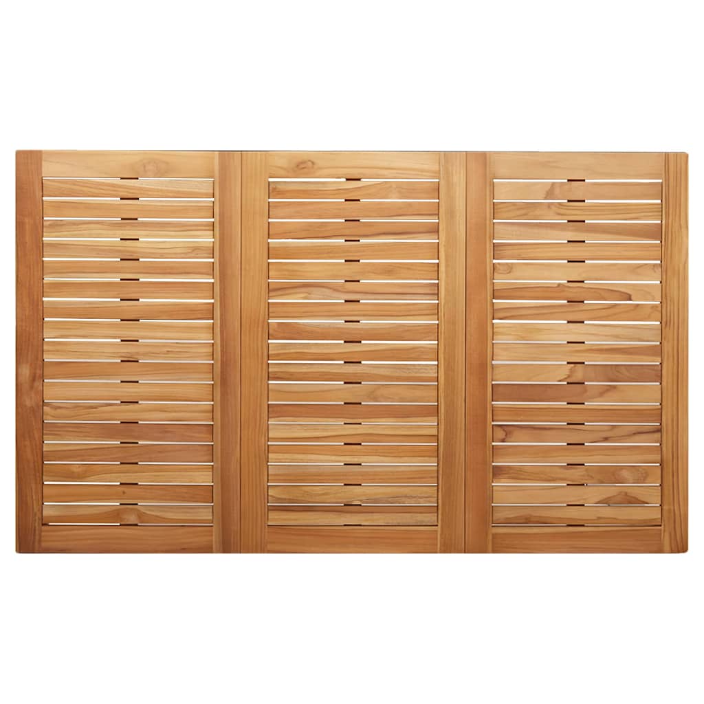 TrpezarijskiStol Smeđa 150 x 90 x 75 cm Čvrsto teak drvo
