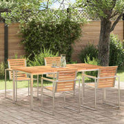 TrpezarijskiStol Smeđa 180 x 90 x 75 cm Čvrsto teak drvo