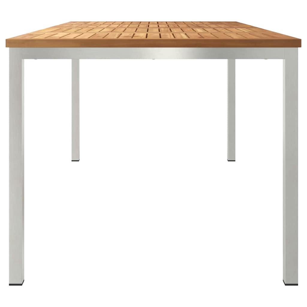 TrpezarijskiStol Smeđa 180 x 90 x 75 cm Čvrsto teak drvo