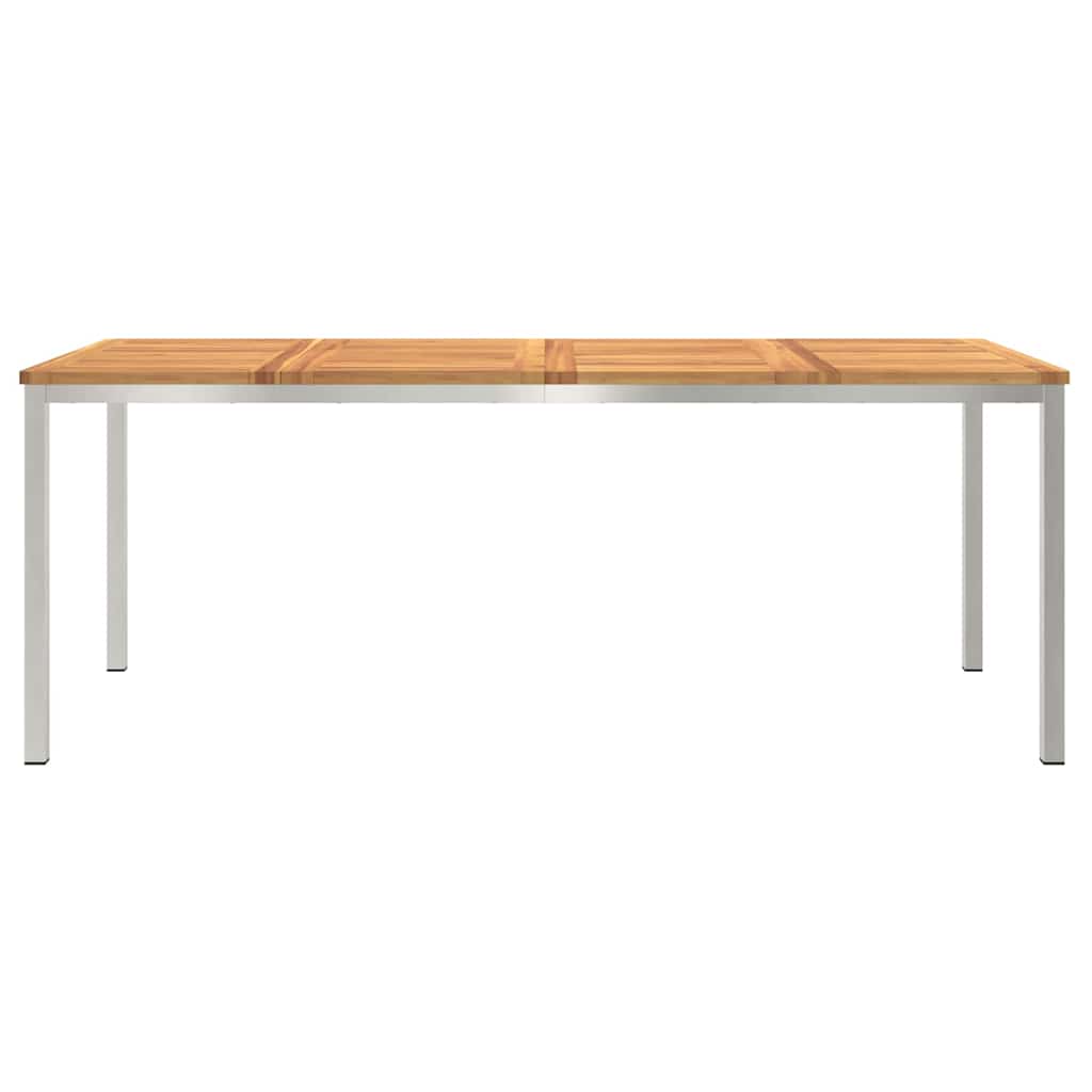 TrpezarijskiStol Smeđa 200 x 90 x 75 cm Čvrsto drvo akacije