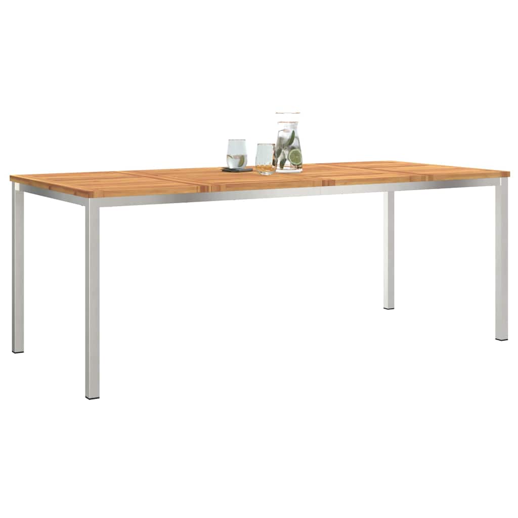 TrpezarijskiStol Smeđa 200 x 90 x 75 cm Čvrsto drvo akacije