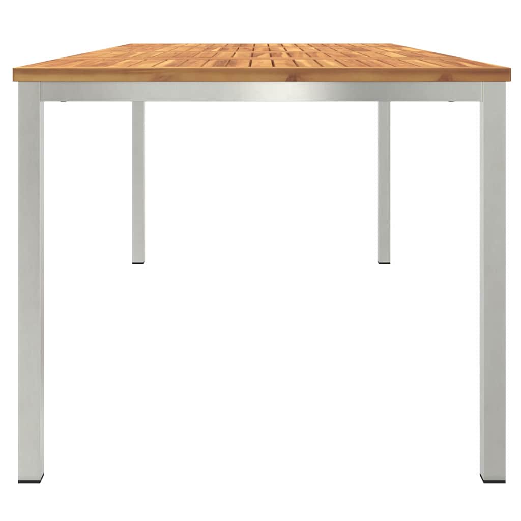 TrpezarijskiStol Smeđa 200 x 90 x 75 cm Čvrsto drvo akacije
