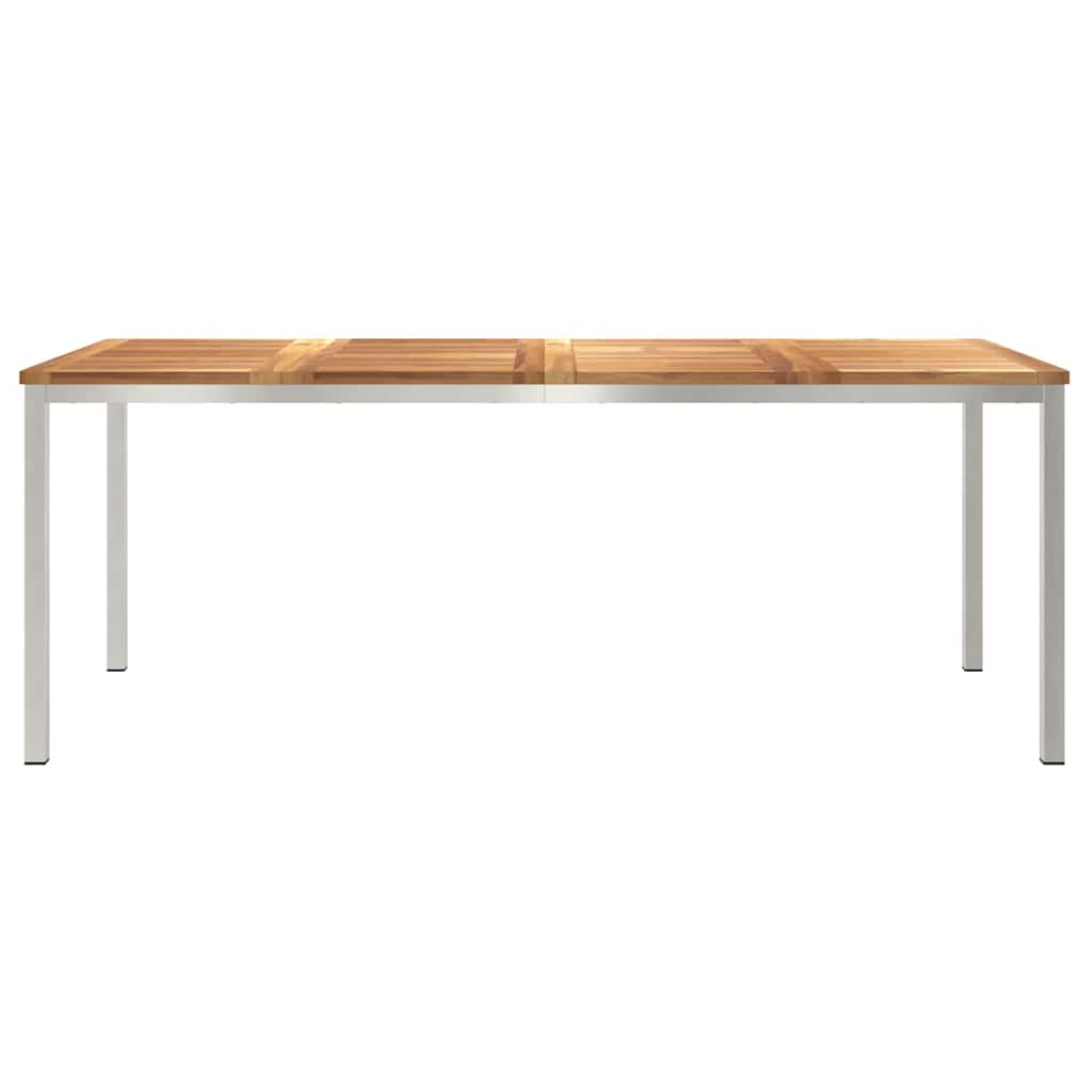 TrpezarijskiStol Smeđa 200 x 90 x 75 cm Čvrsto teak drvo