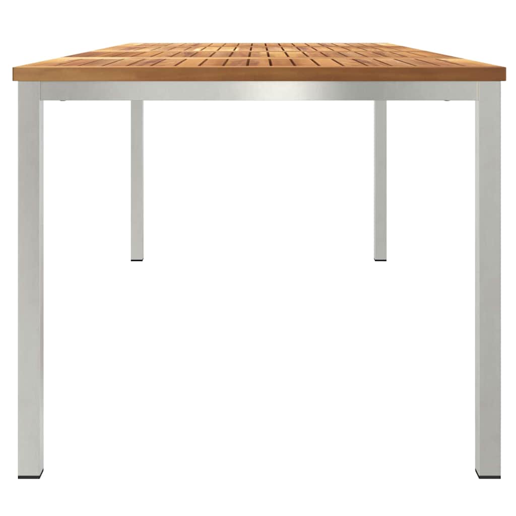TrpezarijskiStol Smeđa 200 x 90 x 75 cm Čvrsto teak drvo