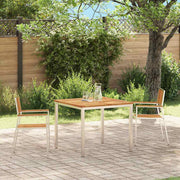 Vrtna stolica 2 pcs Smeđa 56 x 54,5 x 87 cm Čvrsto drvo akacije