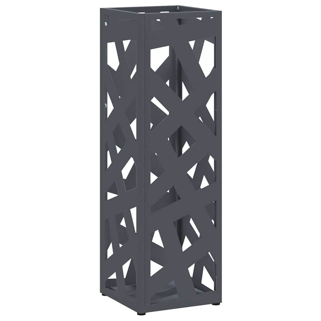 Stalak za kišobran Antracit 15,5 x 15,5 x 49 cm Metal