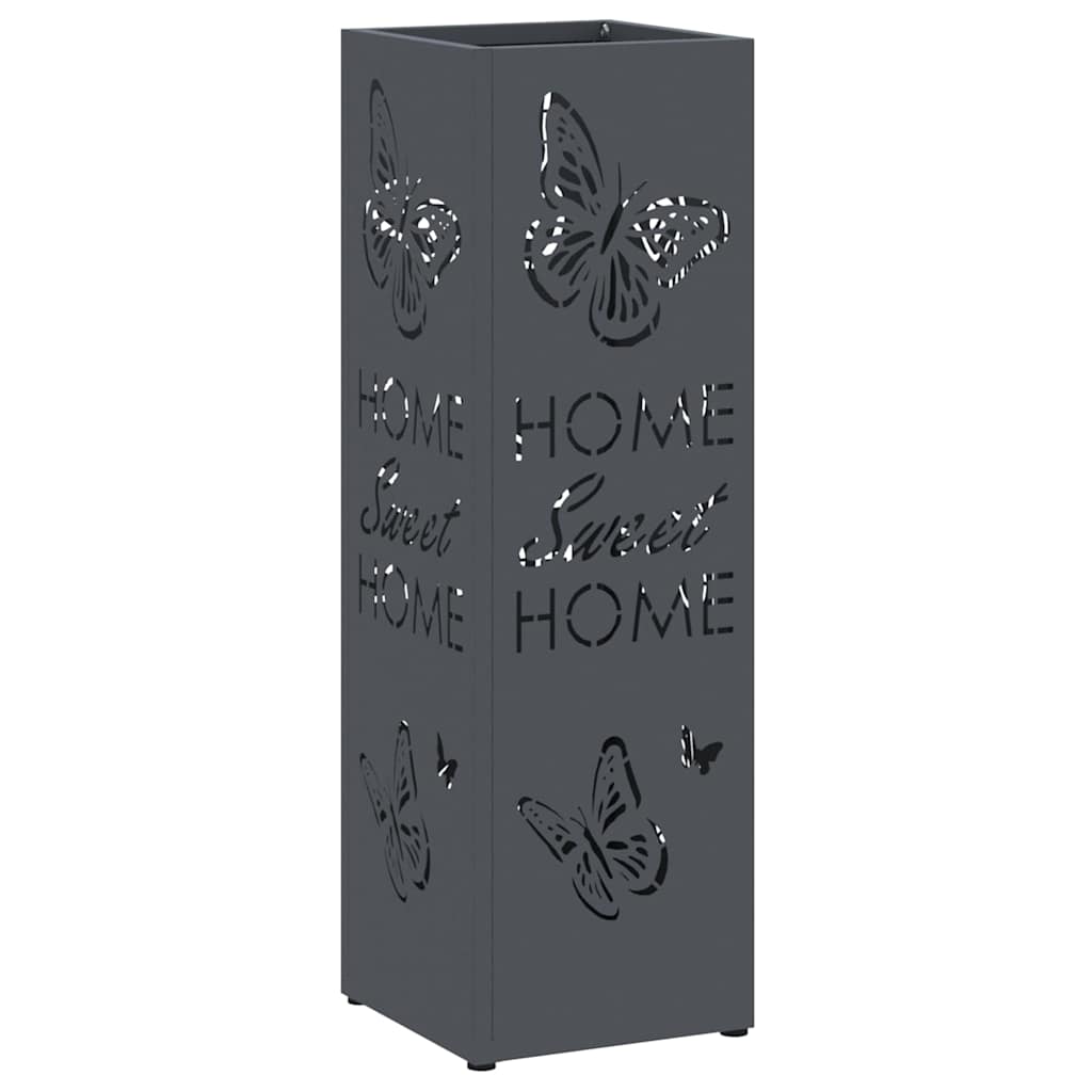 Stalak za kišobran Antracit 15,5 x 15,5 x 49 cm Metal
