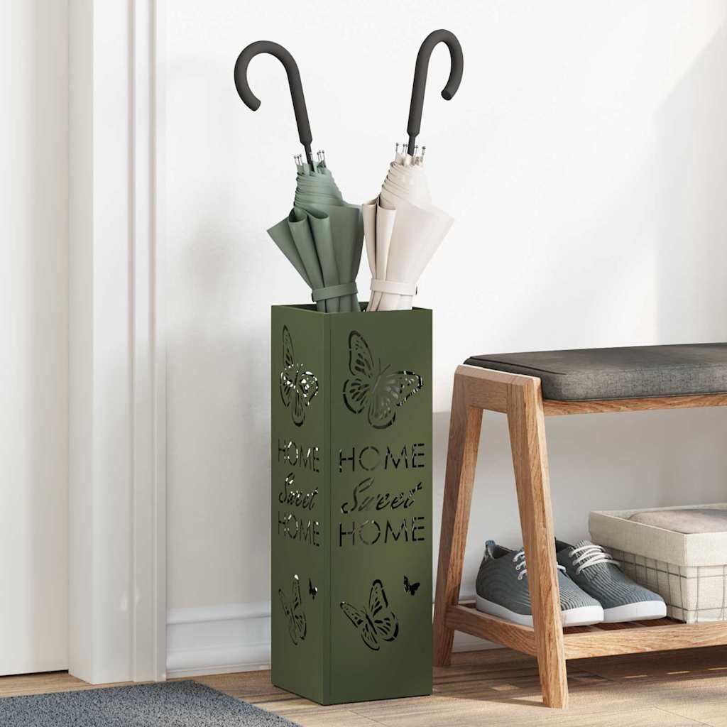 Stalak za kišobran Maslinasta 15,5 x 15,5 x 49 cm Metal