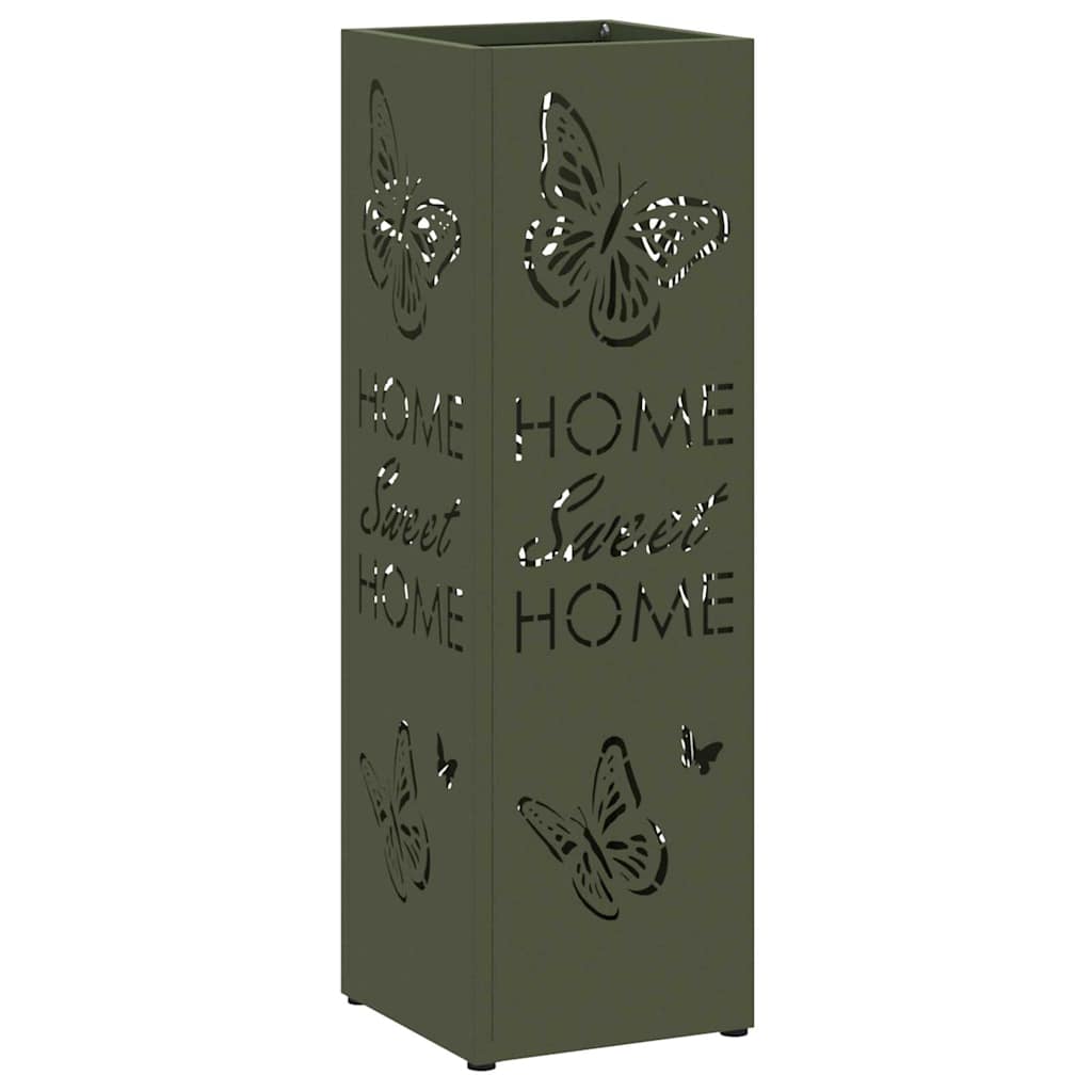 Stalak za kišobran Maslinasta 15,5 x 15,5 x 49 cm Metal