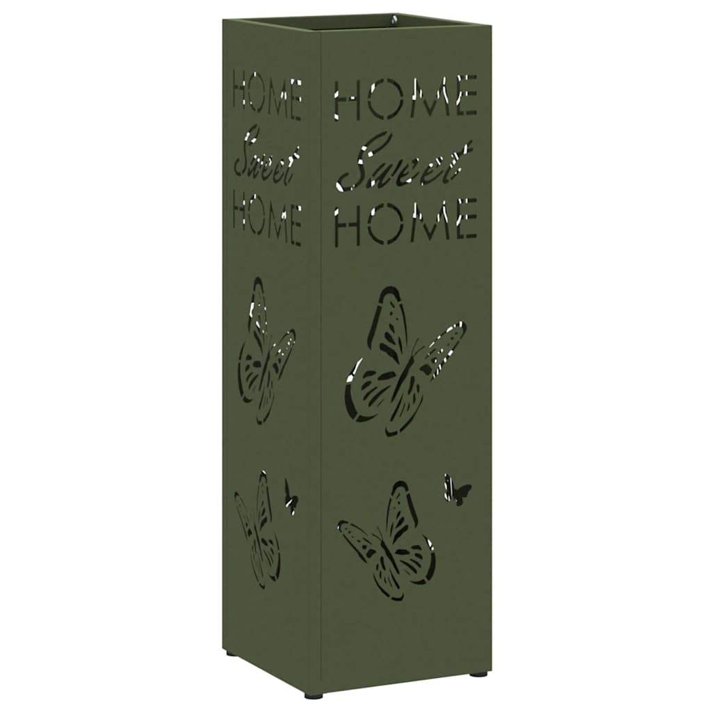 Stalak za kišobran Maslinasta 15,5 x 15,5 x 49 cm Metal