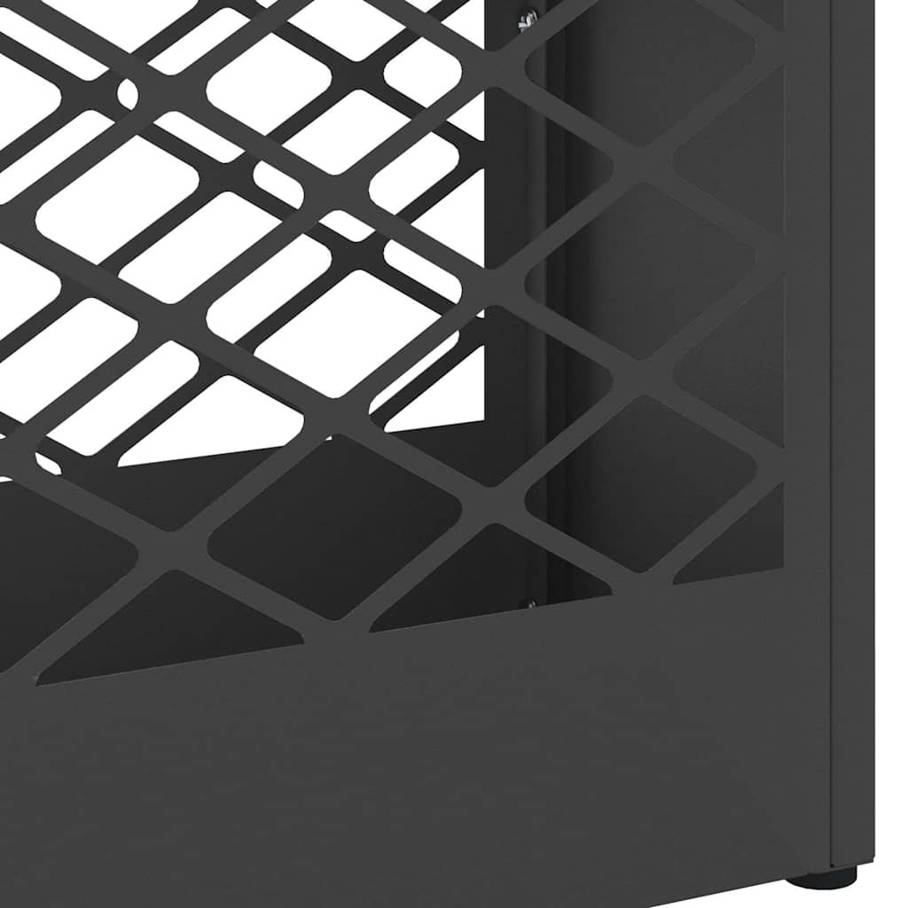 Stalak za kišobran Crna 28 x 12 x 41 cm Čelik