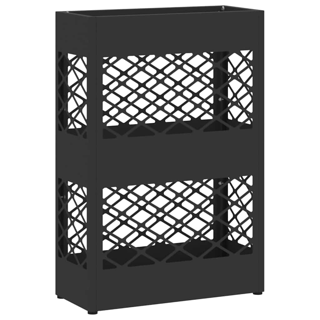 Stalak za kišobran Crna 28 x 12 x 41 cm Čelik