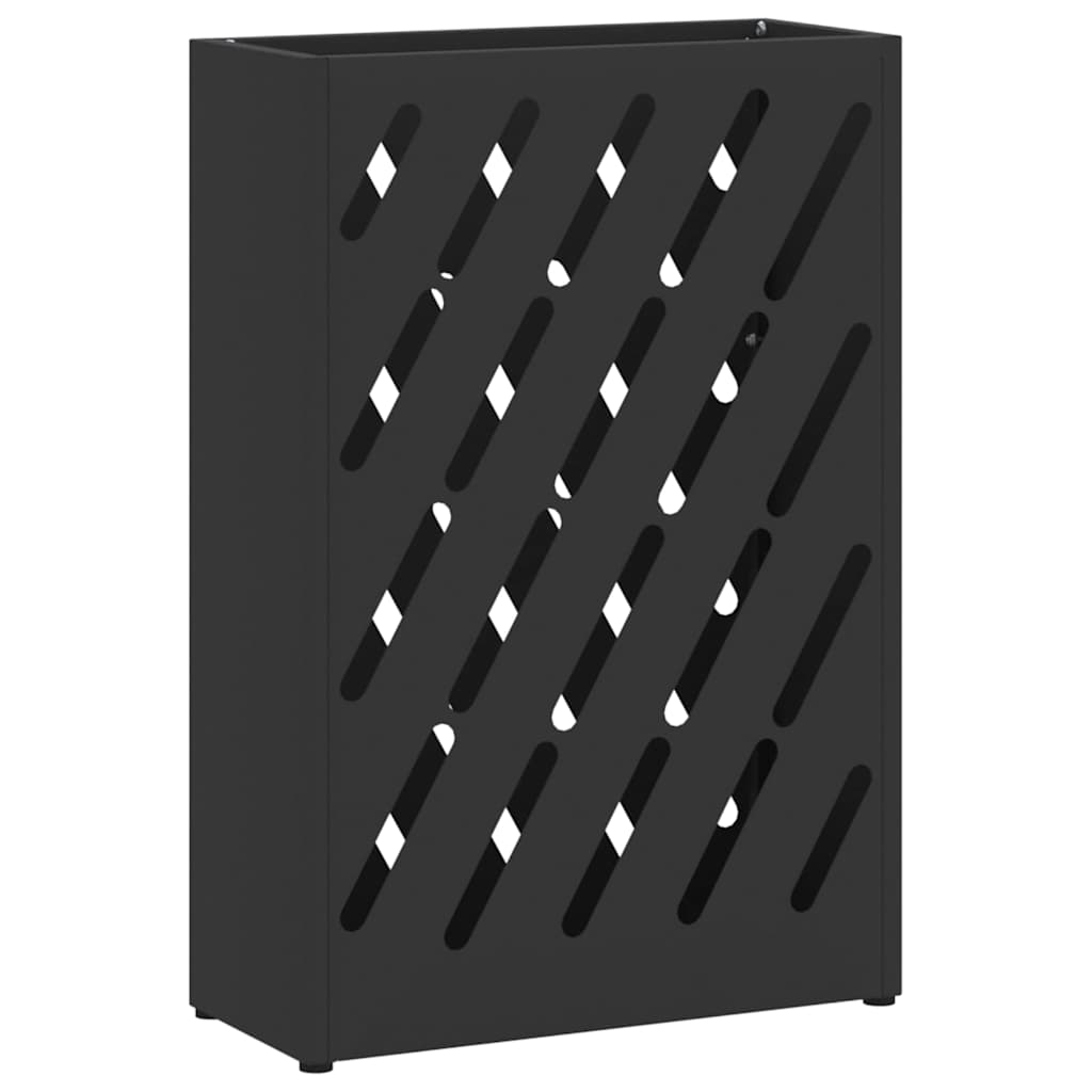 Stalak za kišobran Crna 28 x 12 x 41 cm Čelik