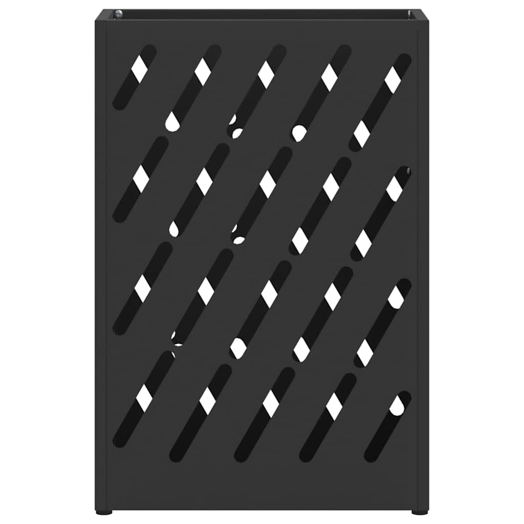 Stalak za kišobrane Crna 28 x 12 x 41 cm Čelik