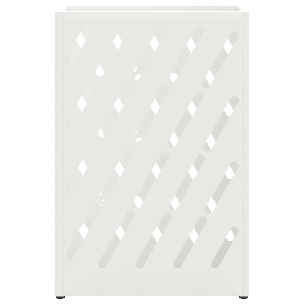 Stalak za kišobran Bijelo 28 x 12 x 41 cm Čelik