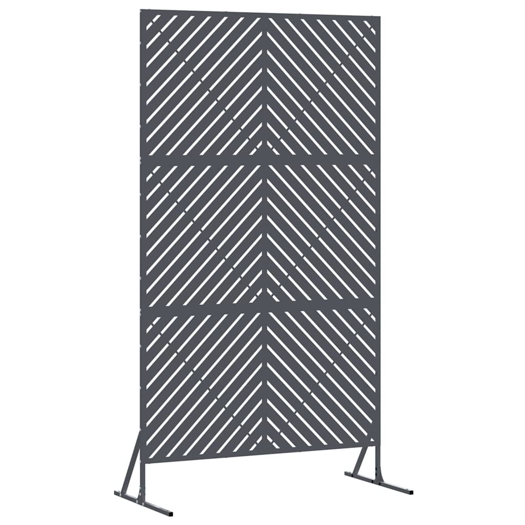 Zaslon za privatnost Antracit 100 x 50 x 180 cm Čelik