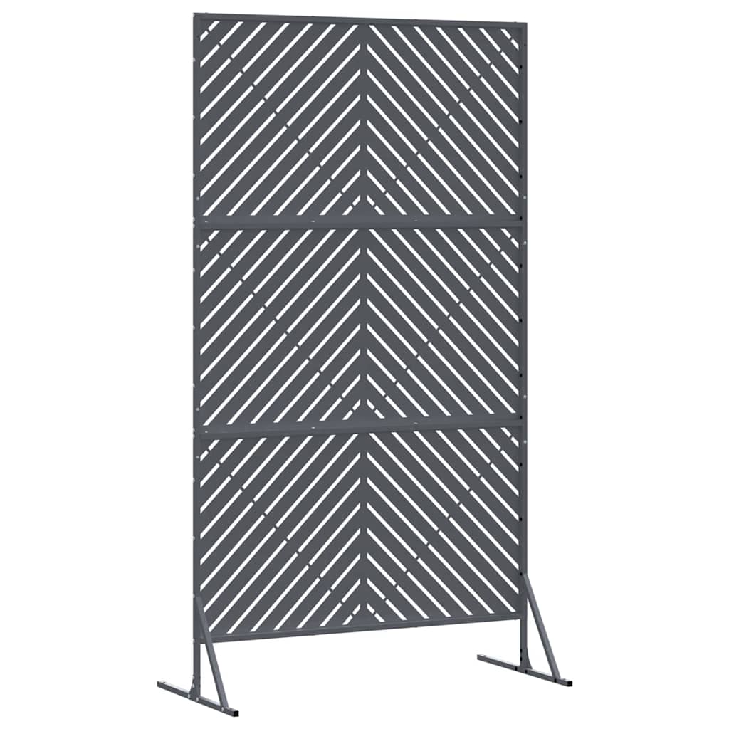 Zaslon za privatnost Antracit 100 x 50 x 180 cm Čelik