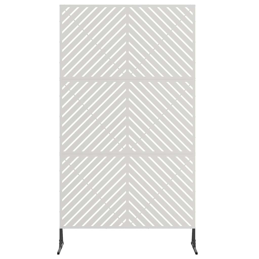 Zaslon za privatnost Siva 100 x 50 x 180 cm Čelik