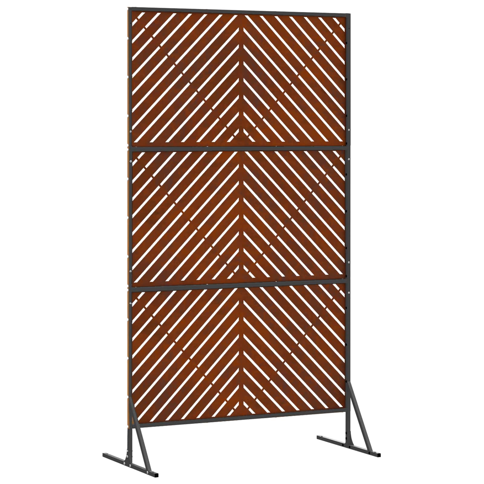 Zaslon za privatnost Siva 100 x 50 x 180 cm Čelik
