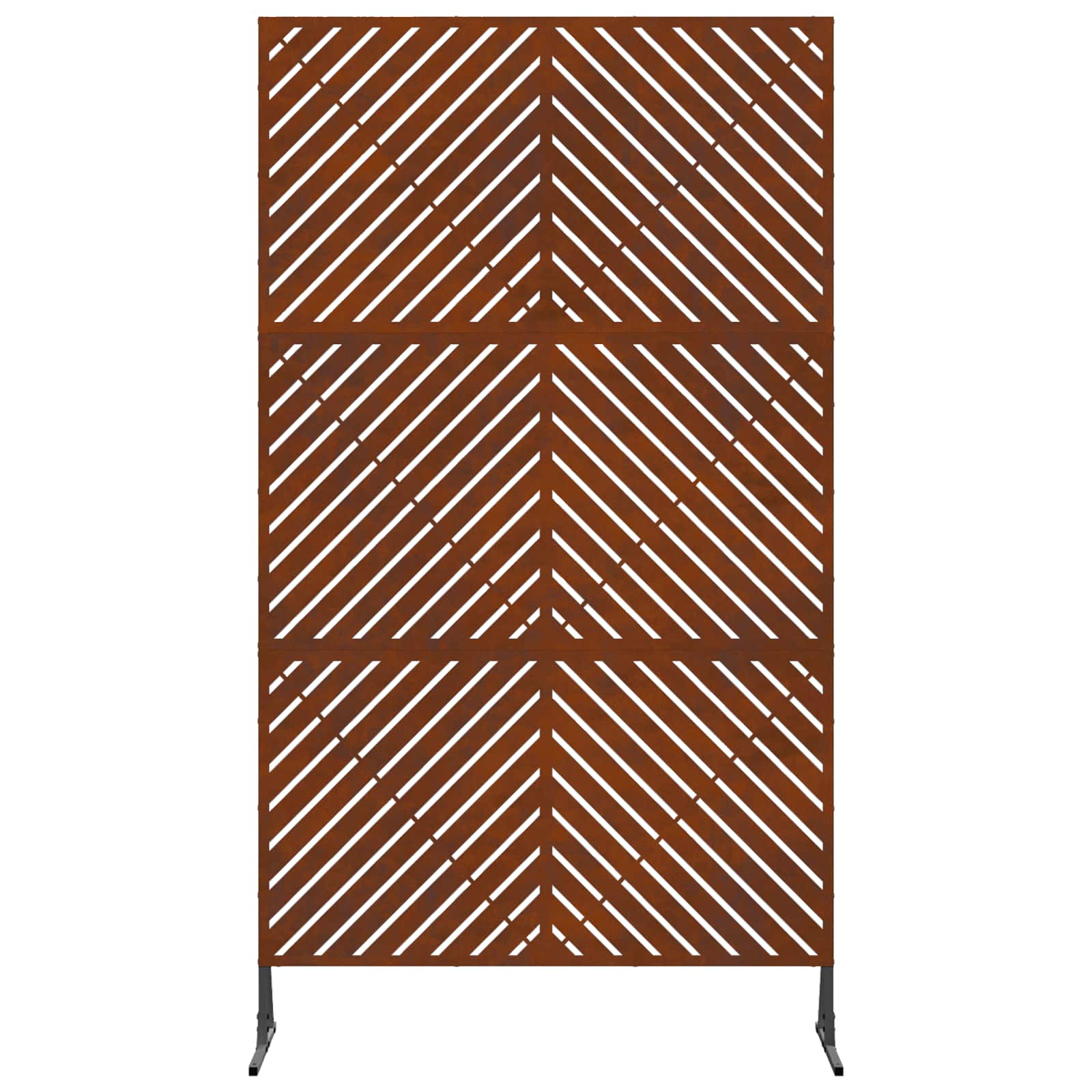 Zaslon za privatnost Siva 100 x 50 x 180 cm Čelik
