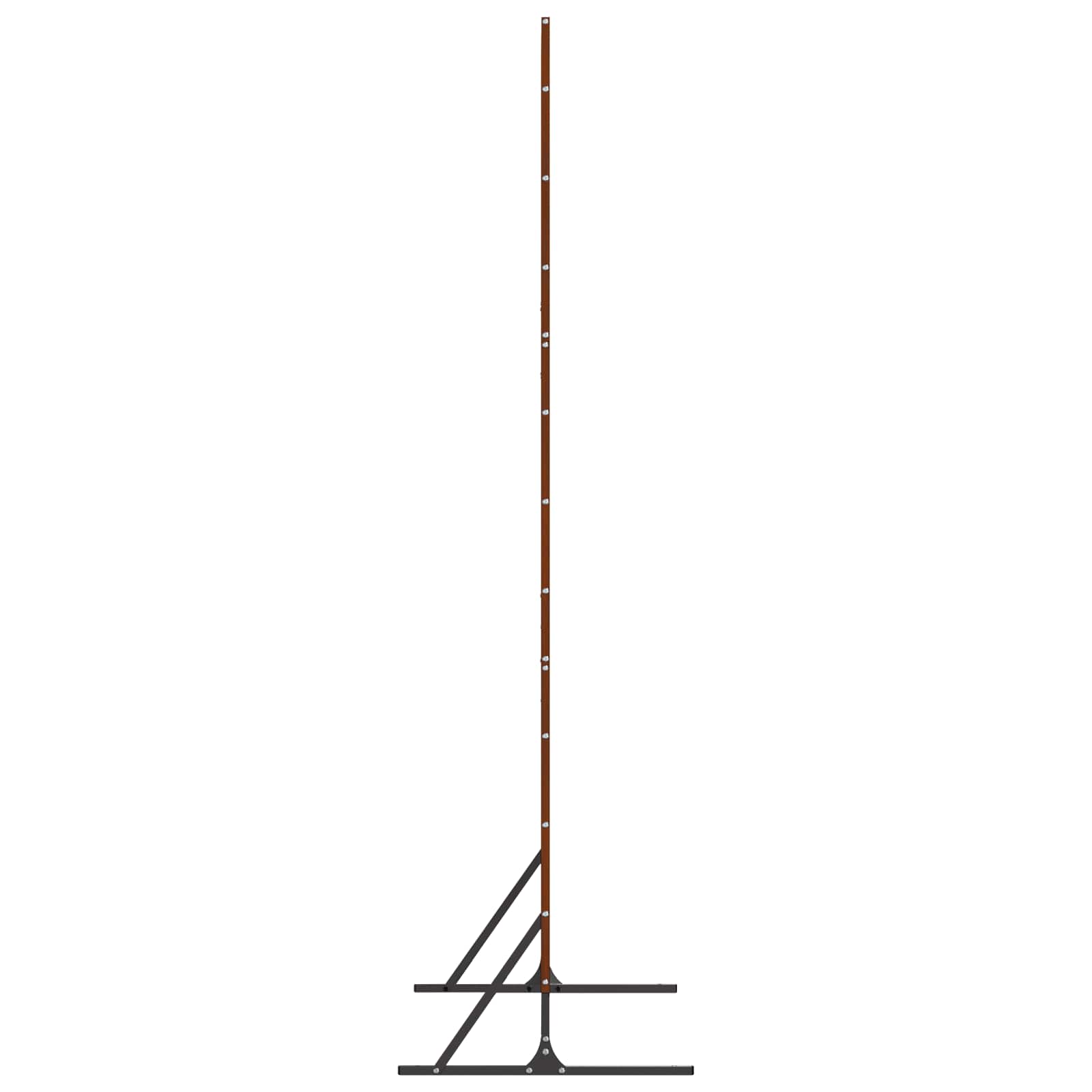 Zaslon za privatnost Siva 100 x 50 x 180 cm Čelik