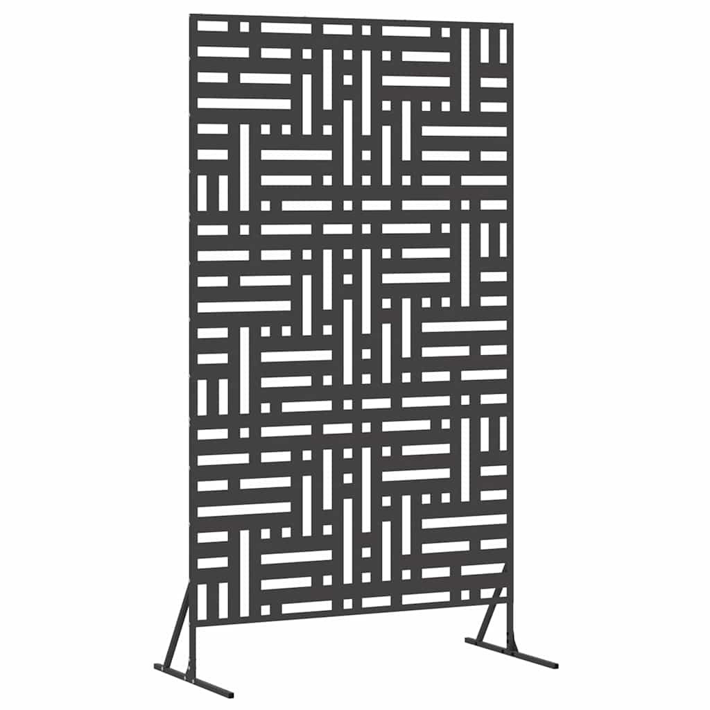 Zaslon za privatnost Crna 100 x 50 x 180 cm Čelik