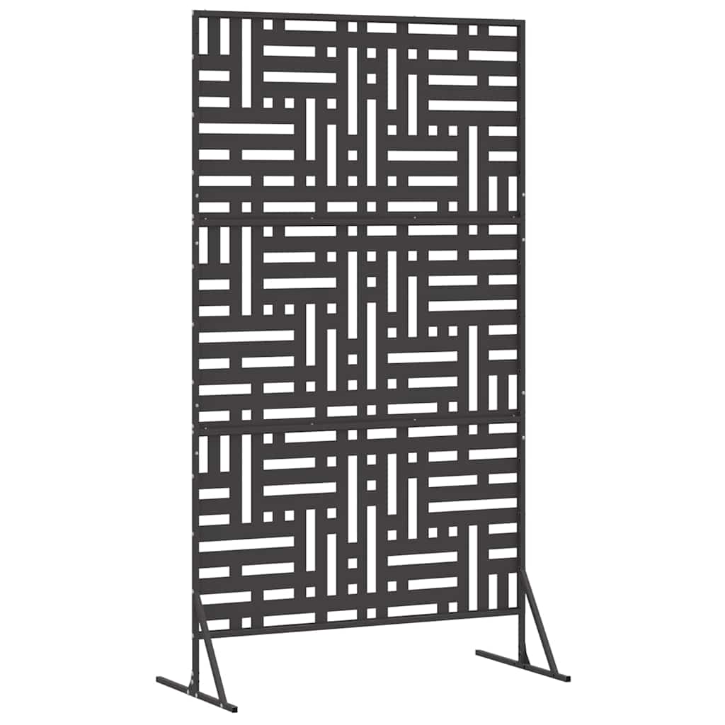 Zaslon za privatnost Crna 100 x 50 x 180 cm Čelik