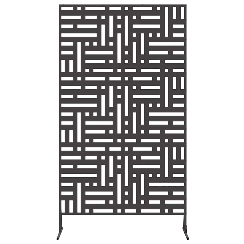 Zaslon za privatnost Crna 100 x 50 x 180 cm Čelik