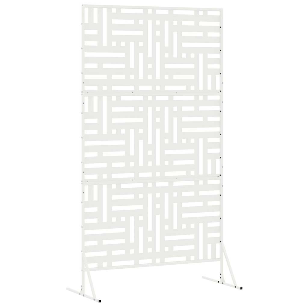 Zaslon za privatnost Bijelo 100 x 50 x 180 cm Čelik