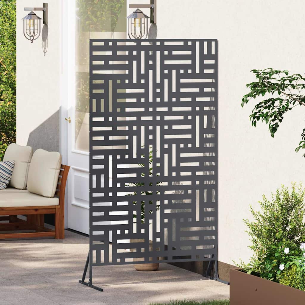 Zaslon za privatnost Antracit 100 x 50 x 180 cm Čelik