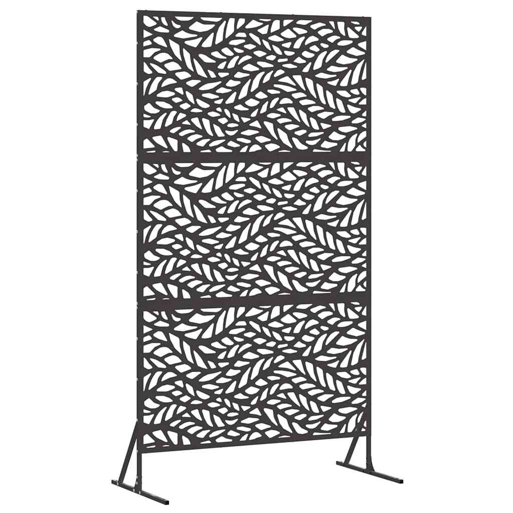 Zaslon za privatnost Crna 100 x 50 x 180 cm Čelik