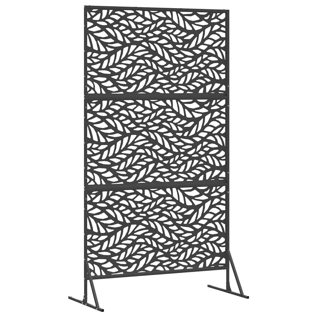 Zaslon za privatnost Crna 100 x 50 x 180 cm Čelik