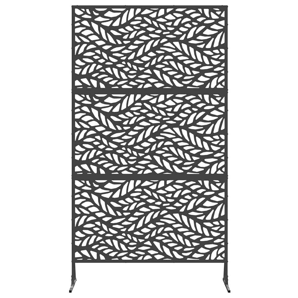 Zaslon za privatnost Crna 100 x 50 x 180 cm Čelik