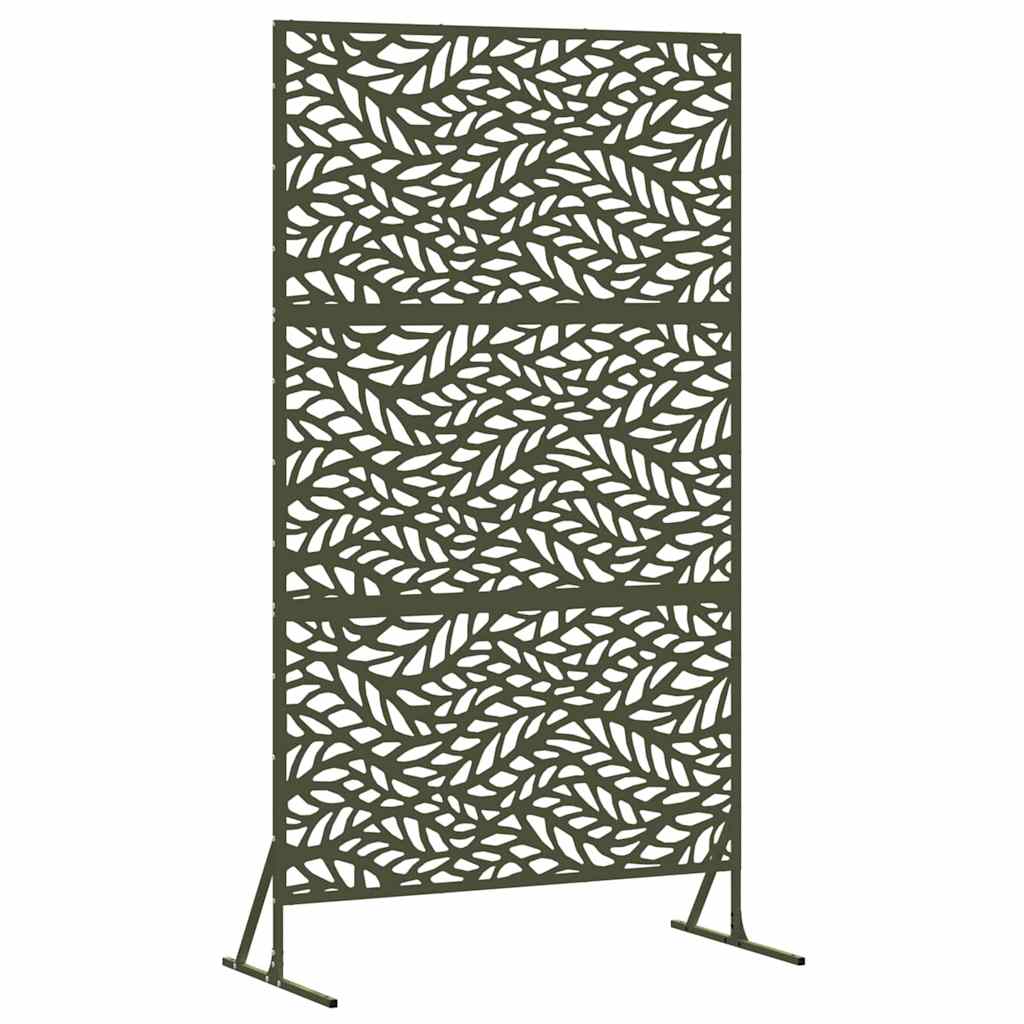 Zaslon za privatnost Maslinasta 100 x 50 x 180 cm Čelik