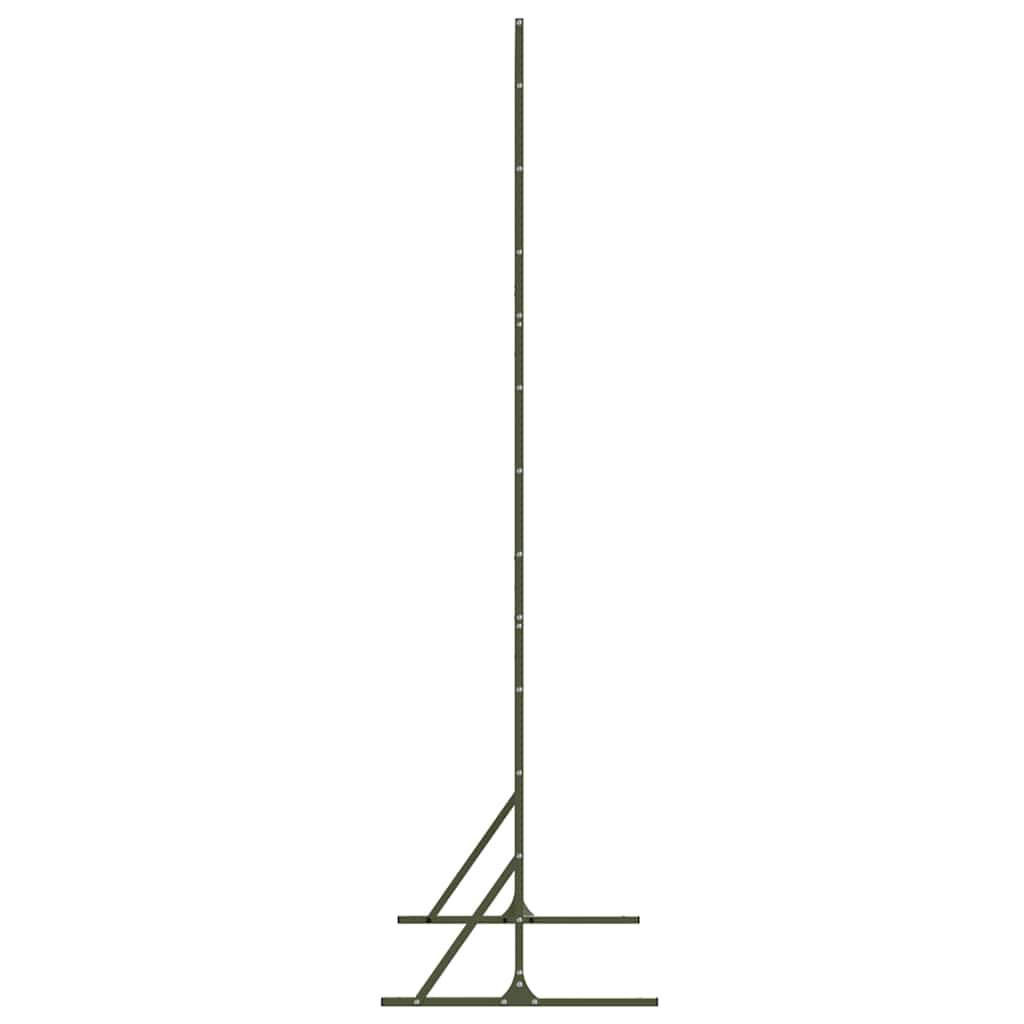 Zaslon za privatnost Maslinasta 100 x 50 x 180 cm Čelik