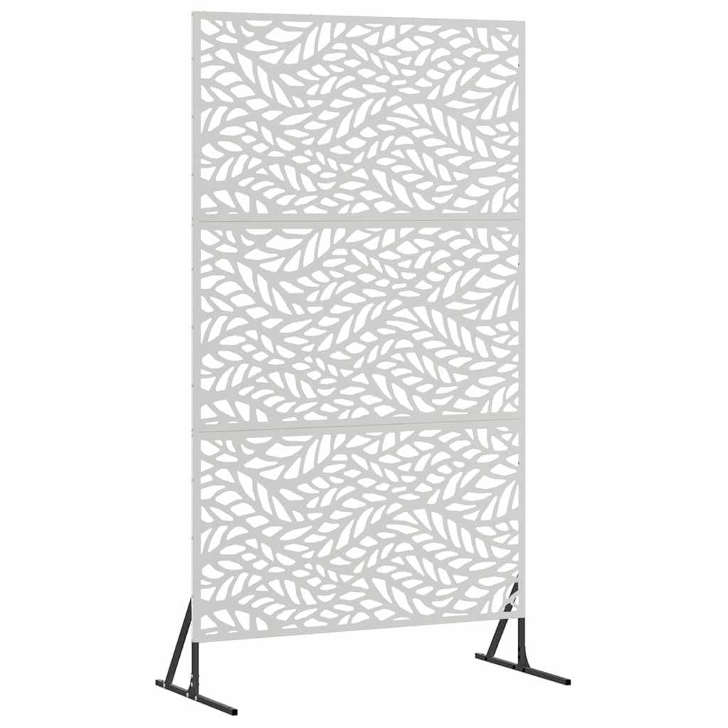 Zaslon za privatnost Siva 100 x 50 x 180 cm Čelik