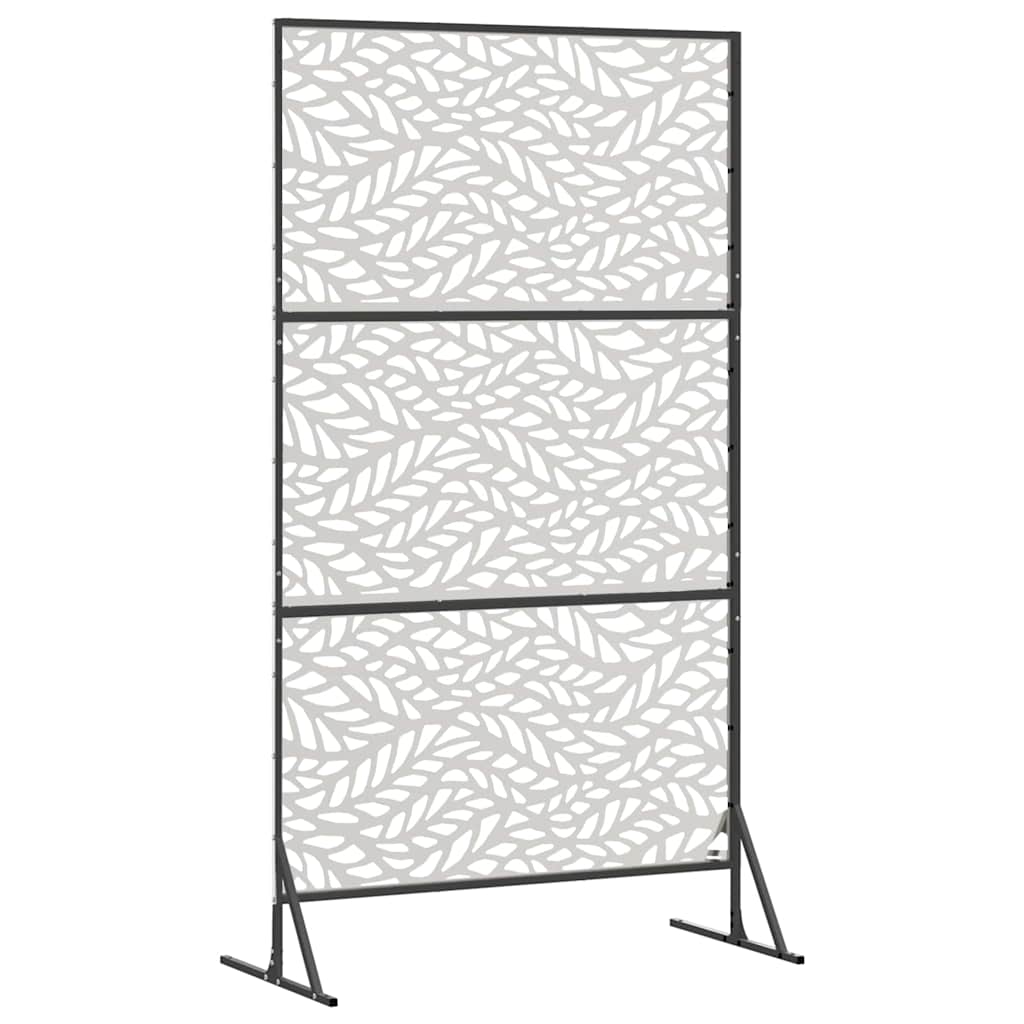 Zaslon za privatnost Siva 100 x 50 x 180 cm Čelik