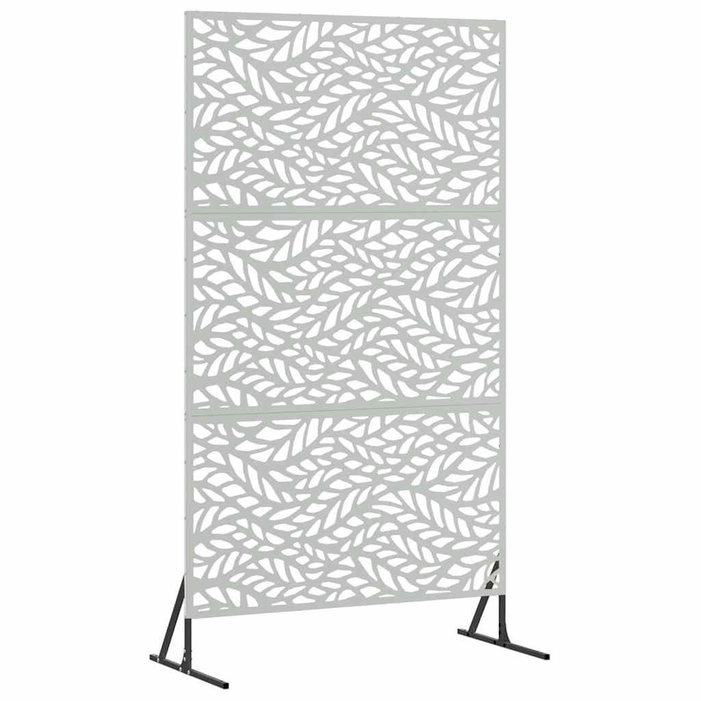 Zaslon za privatnost Siva 100 x 50 x 180 cm Čelik
