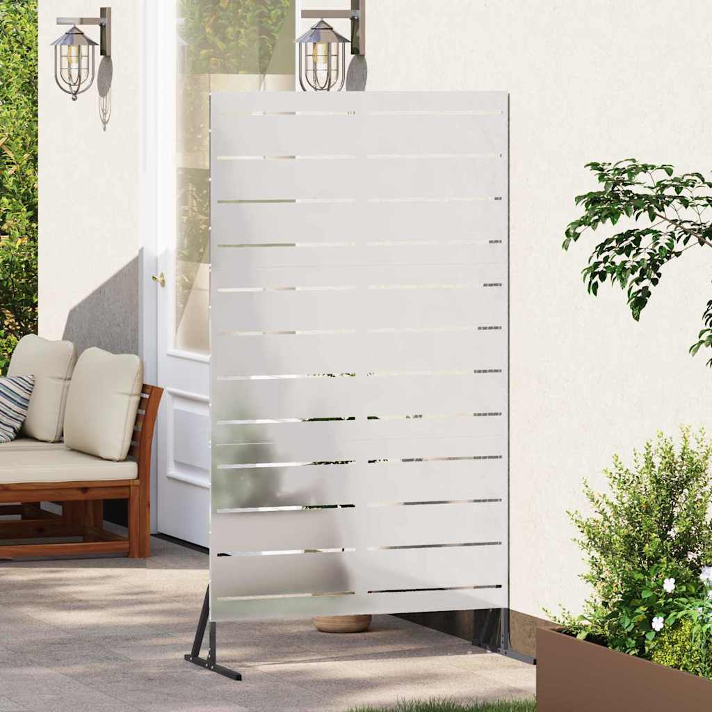Zaslon za privatnost Siva 100 x 50 x 180 cm Čelik