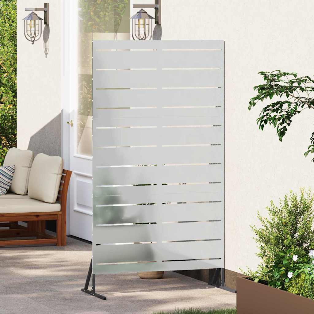 Zaslon za privatnost Siva 100 x 50 x 180 cm Čelik