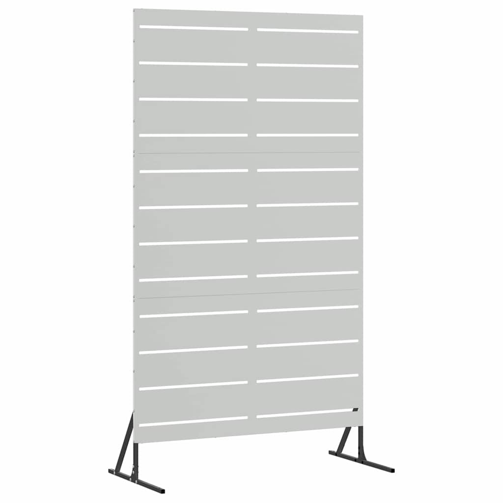 Zaslon za privatnost Siva 100 x 50 x 180 cm Čelik