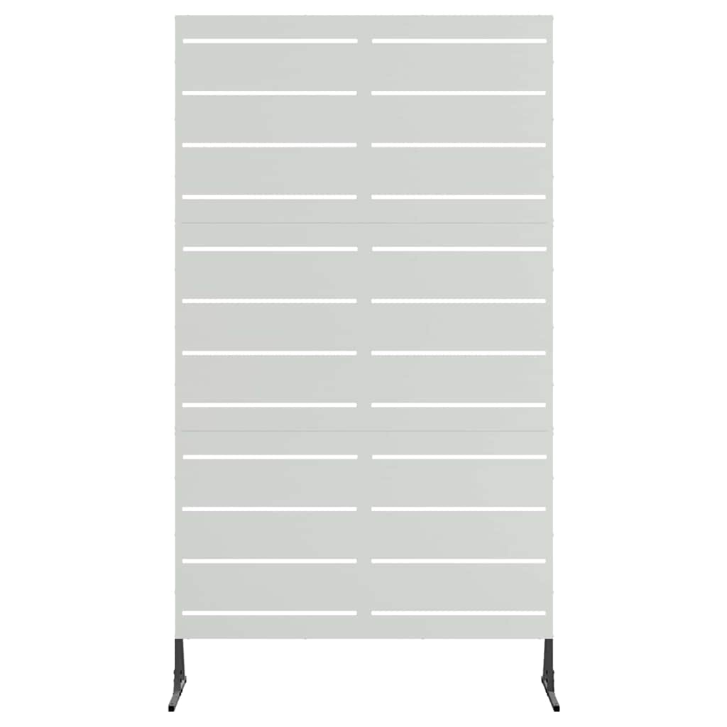 Zaslon za privatnost Siva 100 x 50 x 180 cm Čelik